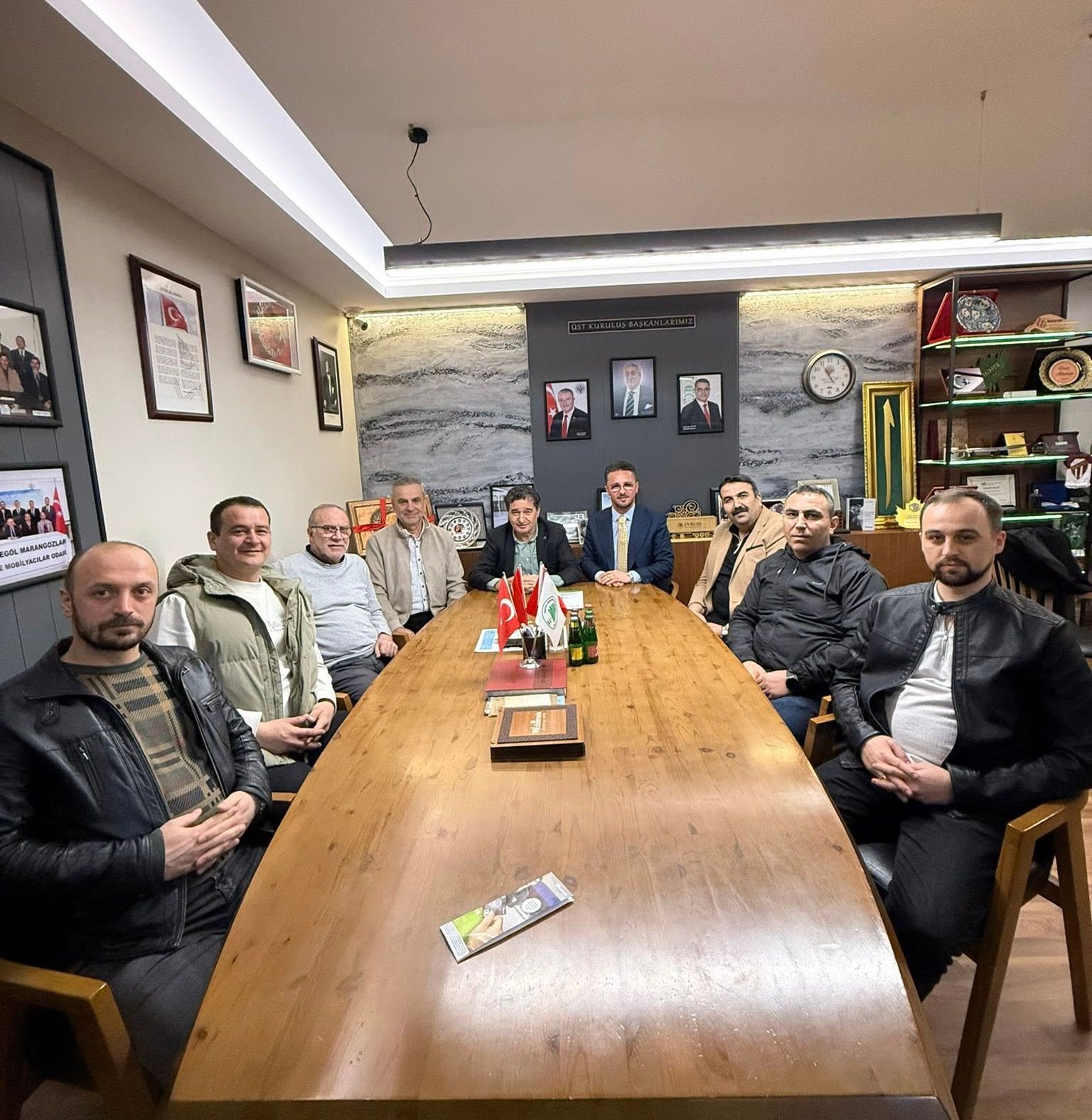 Mobilya Sektörüne Katkı Sunan İsimler Odamızda Ağırlanmıştır