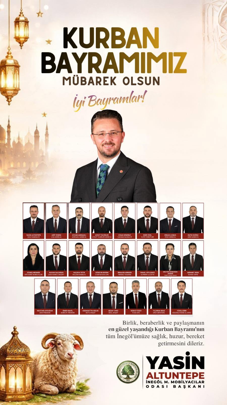 Kurban Bayramımız Mübarek Olsun