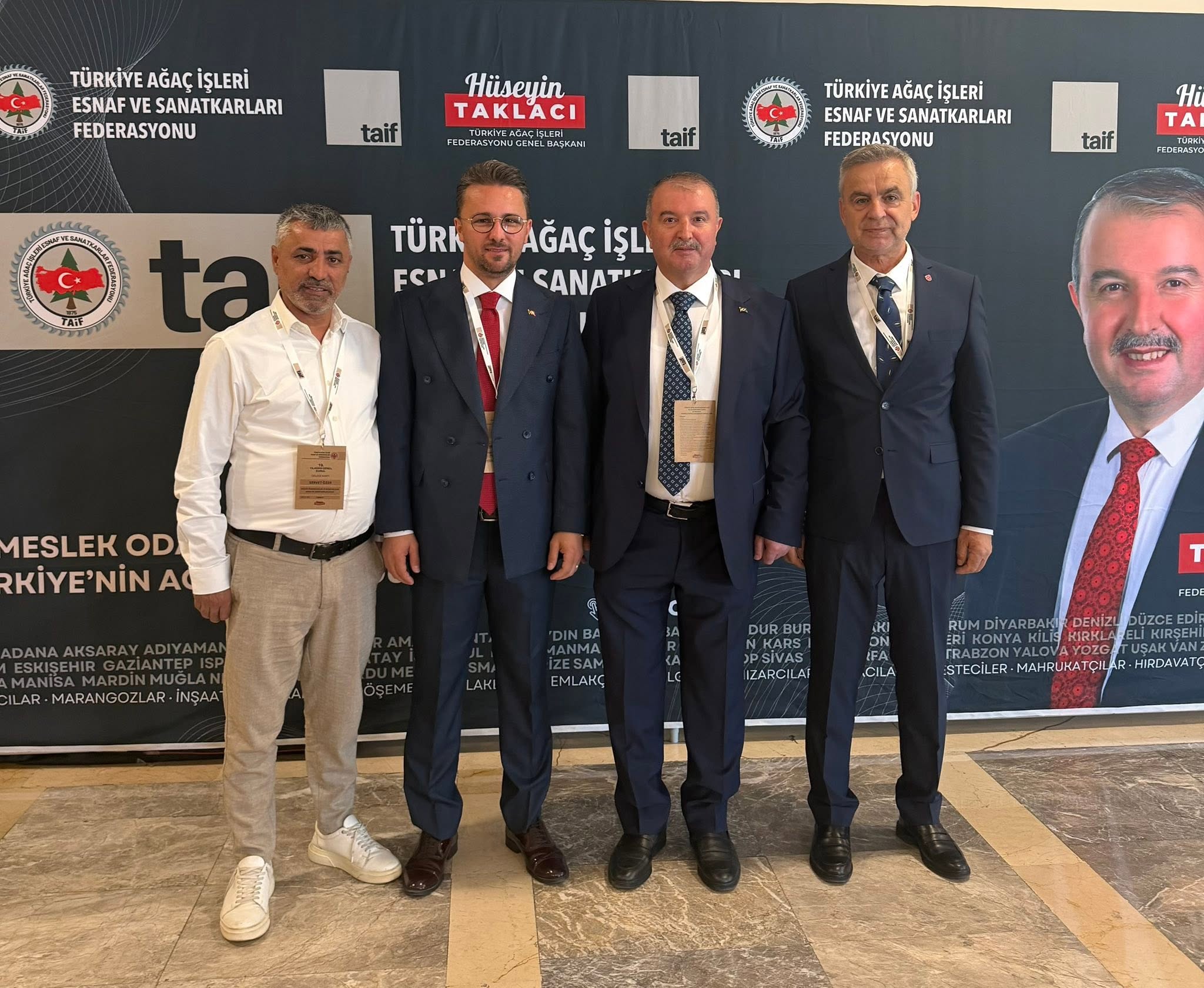 Türkiye Ağaç İşleri Federasyonu Yönetiminde İnegöl’ü Temsil Edeceğiz