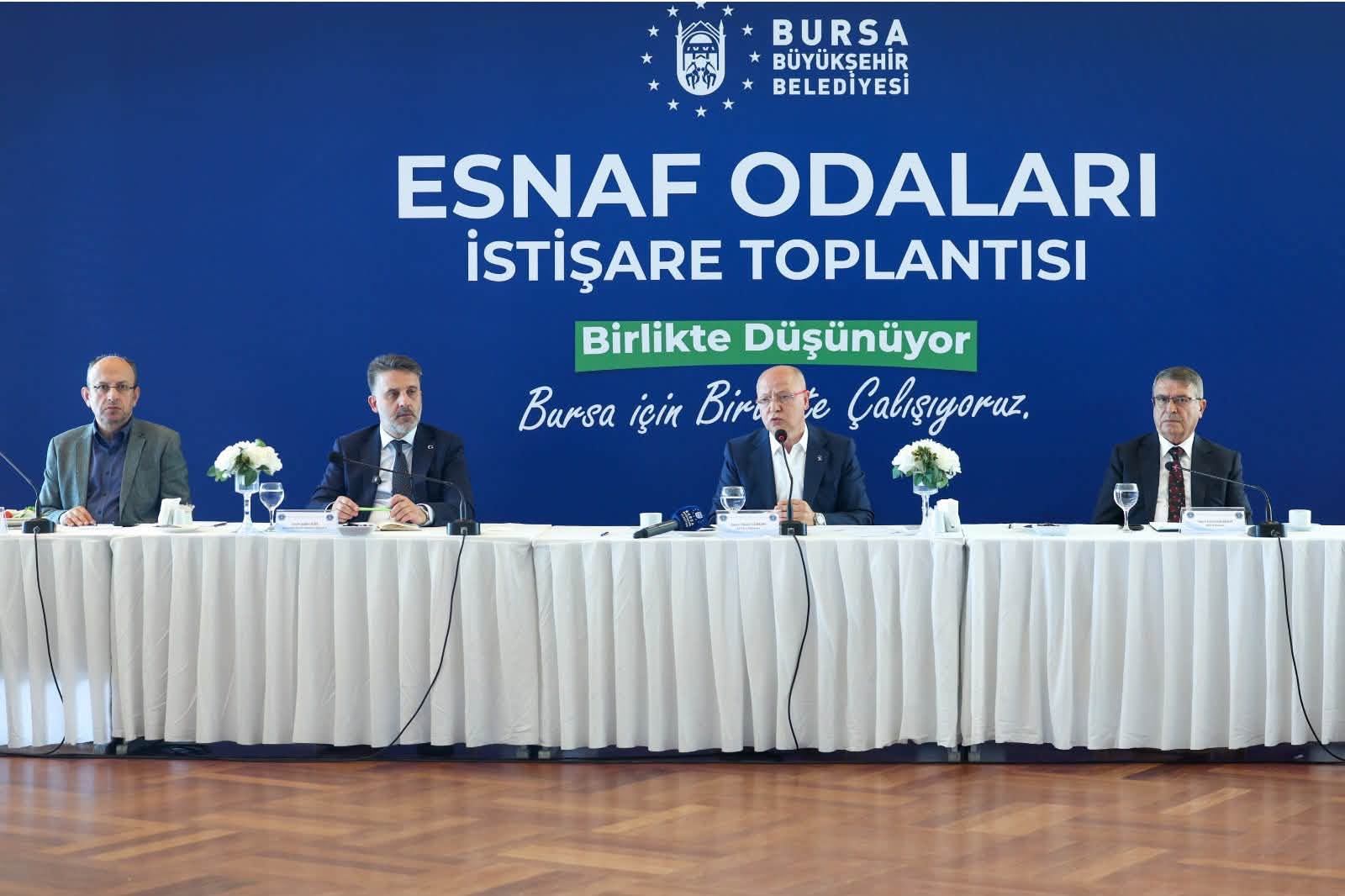 Esnaf Odaları, Bursa’nın Geleceği İçin Bir Araya Geldi