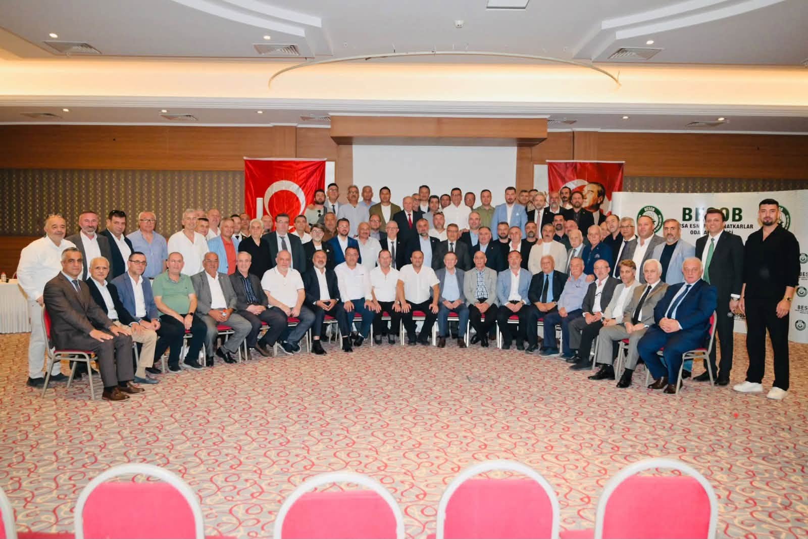 Mobilyacılar Odası, BESOB Başkanlar Kurulu Toplantısı’nda Sektörün Taleplerini Gündeme Taşıdı
